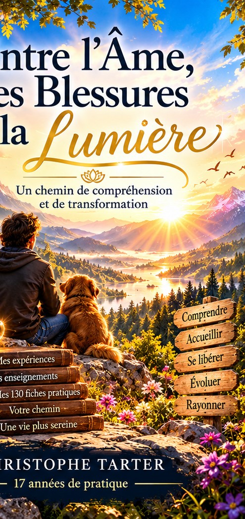 Couverture du livre Entre l'Âme, les Blessures et la Lumière